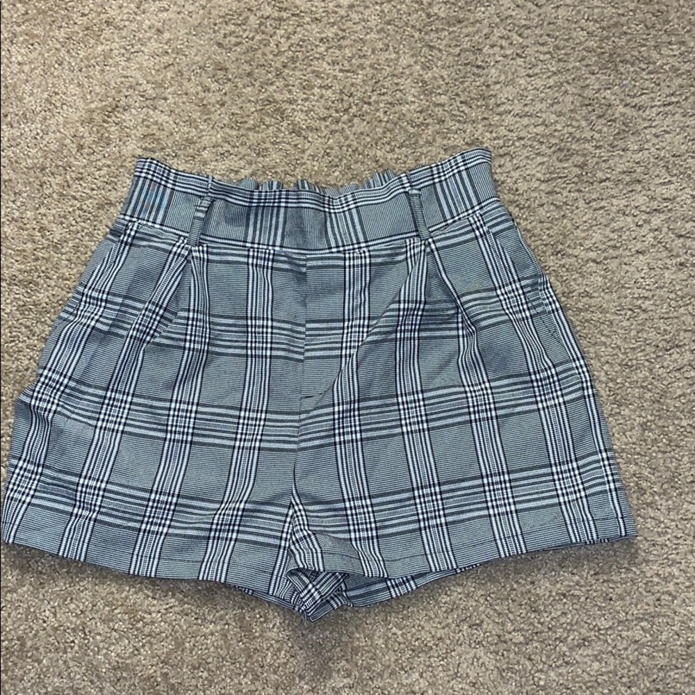 Plaid shorts
